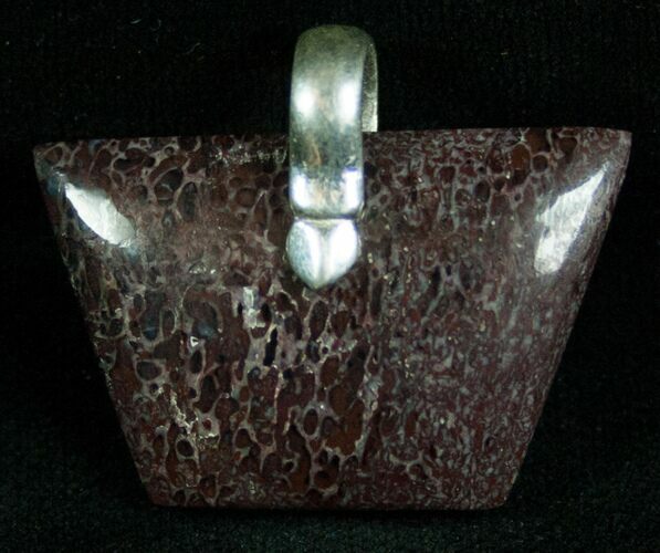 Agatized Dinosaur Bone Pendant - Colorado #7254